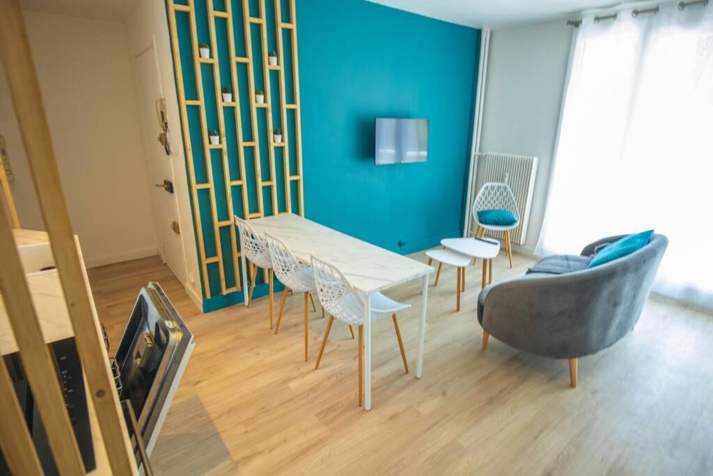 Home Ganusha Cosy 3 Chambres Parking Gratuit Balcon Grenoble Kültér fotó
